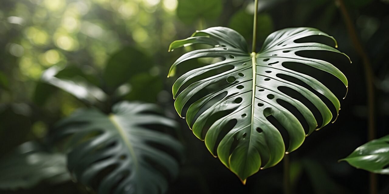 窗孔龜背芋 (Monstera obliqua）：大自然別有「洞」天！