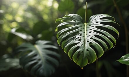 窗孔龜背芋 (Monstera obliqua）：大自然別有「洞」天！