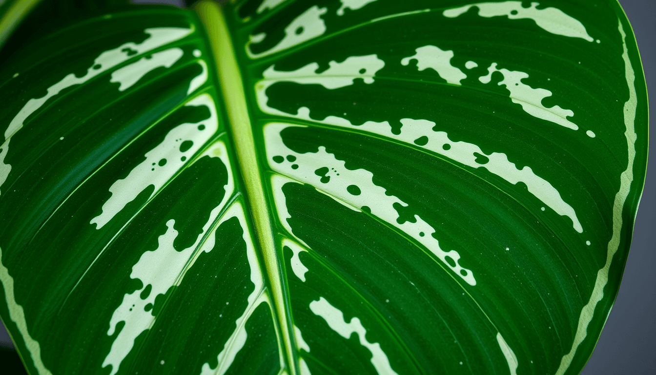 斑葉龜貝芋品系