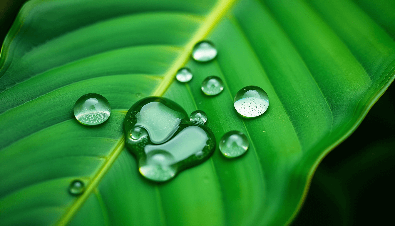 不只是通風不良_空氣濕度與葉面停留水珠的致命關聯