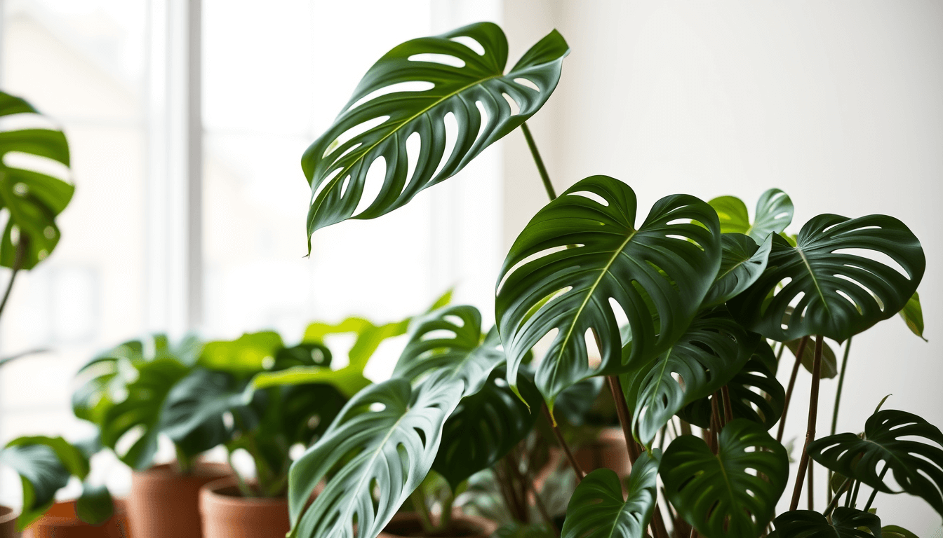 攀爬型王者_窗孔龜背芋_Monstera_adansonii_的多種地域型態