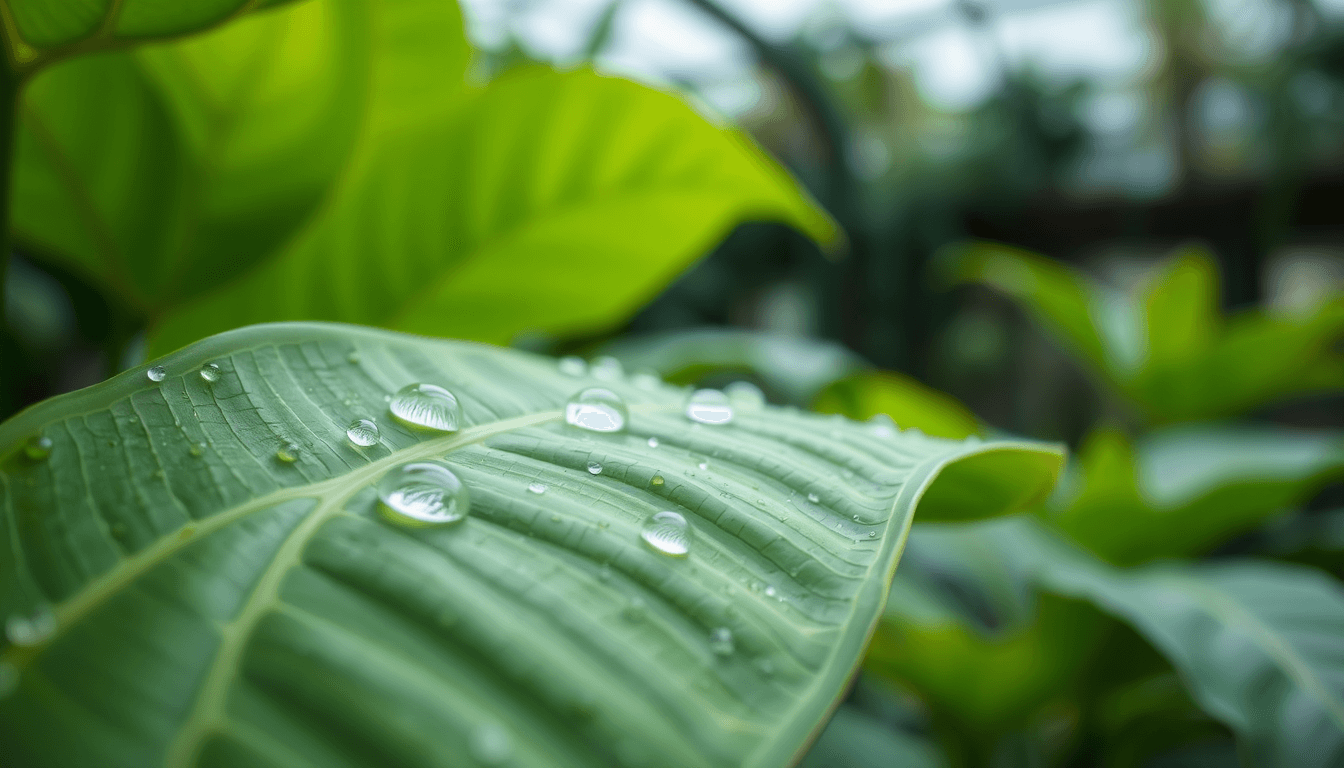 空氣濕度與澆水頻率的連動_為何高濕度環境反而要_減少_澆水