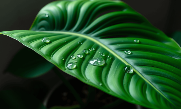 龜貝芋進化之謎：為何你的龜貝芋不開背？揭密葉片從「完整」到「破洞」的生存演算法